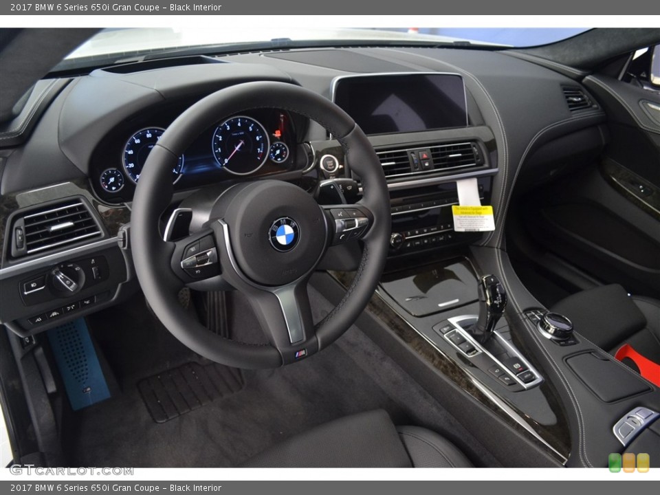 Black Interior Photo for the 2017 BMW 6 Series 650i Gran Coupe #115923542