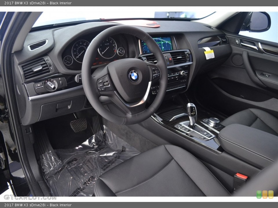 Black Interior Photo for the 2017 BMW X3 sDrive28i #115923632