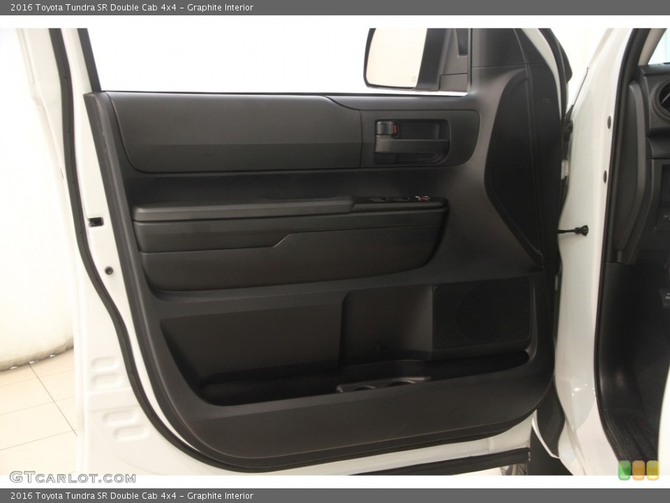 Graphite Interior Door Panel for the 2016 Toyota Tundra SR Double Cab 4x4 #115933401