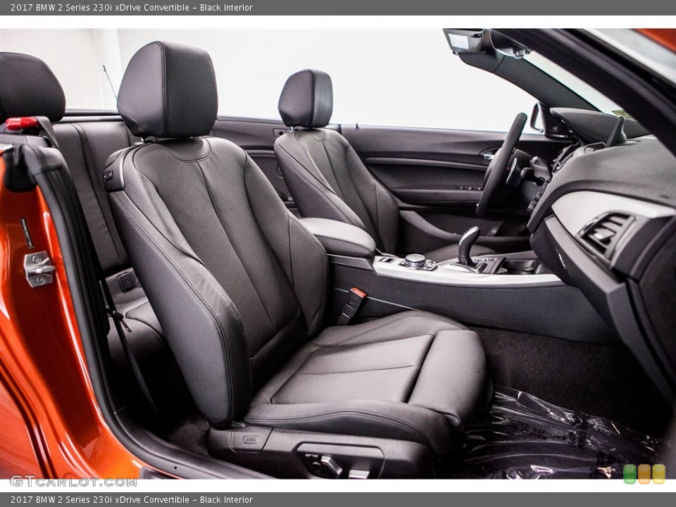 Black Interior Photo for the 2017 BMW 2 Series 230i xDrive Convertible #115933791
