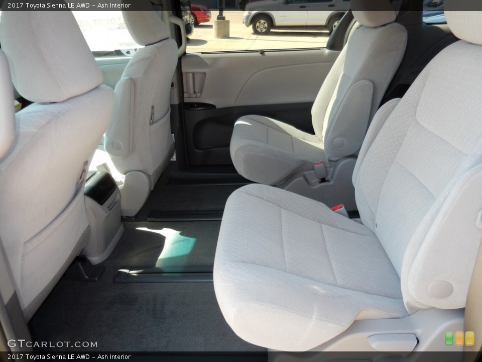 Ash Interior Rear Seat for the 2017 Toyota Sienna LE AWD #115939764