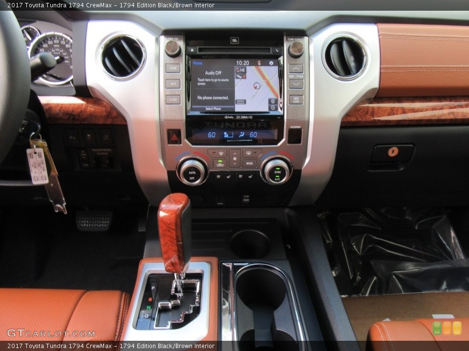 1794 Edition Black/Brown Interior Controls for the 2017 Toyota Tundra 1794 CrewMax #115941804