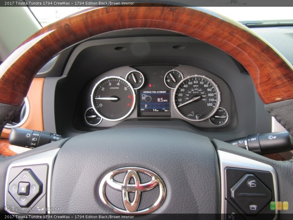 1794 Edition Black/Brown Interior Gauges for the 2017 Toyota Tundra 1794 CrewMax #115941945