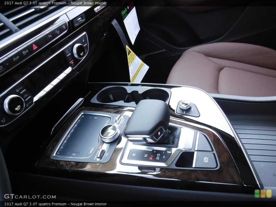Nougat Brown Interior Transmission for the 2017 Audi Q7 3.0T quattro Premium #115948932