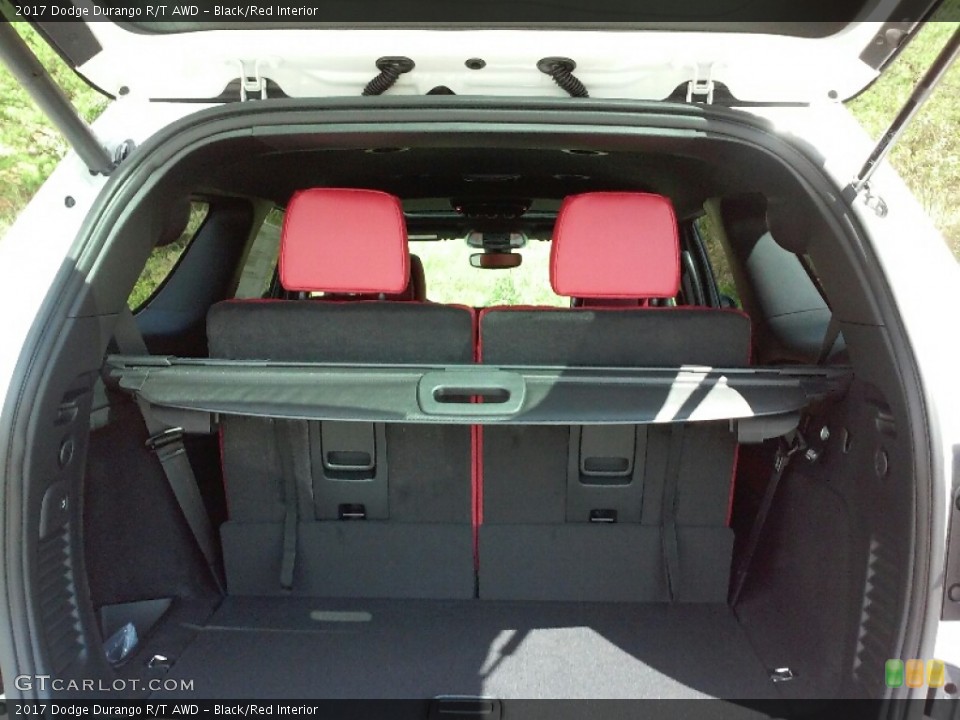 Black/Red Interior Trunk for the 2017 Dodge Durango R/T AWD #115951206