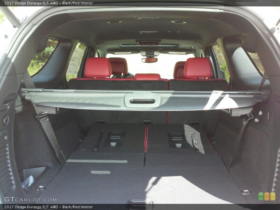 Black/Red Interior Trunk for the 2017 Dodge Durango R/T AWD #115951410
