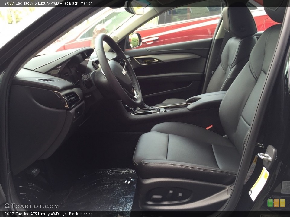 Jet Black Interior Photo for the 2017 Cadillac ATS Luxury AWD #115952580