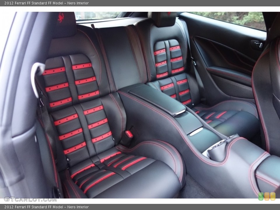Nero Interior Rear Seat for the 2012 Ferrari FF  #115957329
