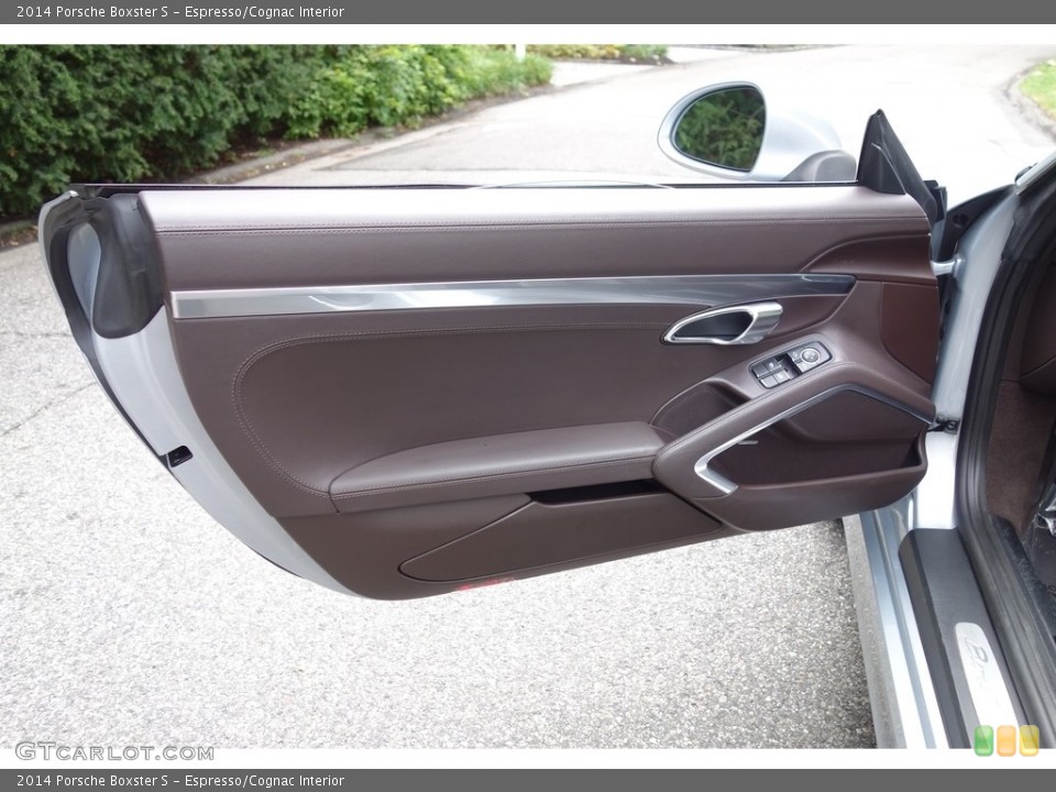 Espresso/Cognac Interior Door Panel for the 2014 Porsche Boxster S #115957869