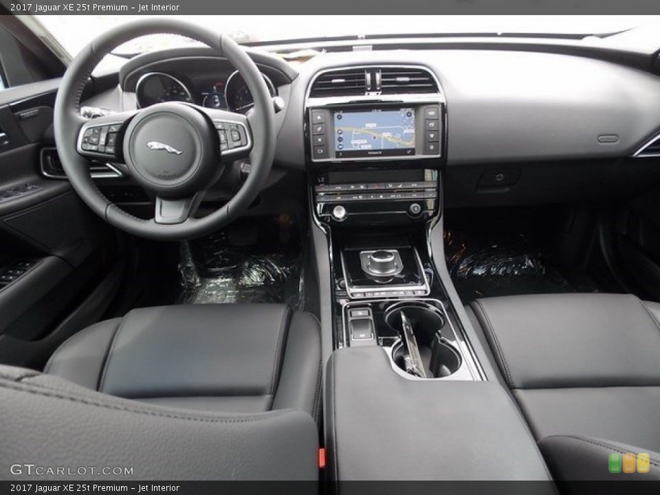 Jet Interior Dashboard for the 2017 Jaguar XE 25t Premium #115964821