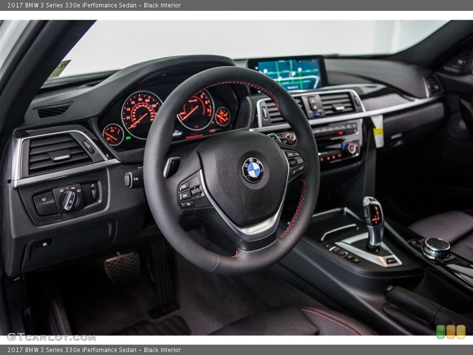 Black Interior Dashboard for the 2017 BMW 3 Series 330e iPerfomance Sedan #115972768