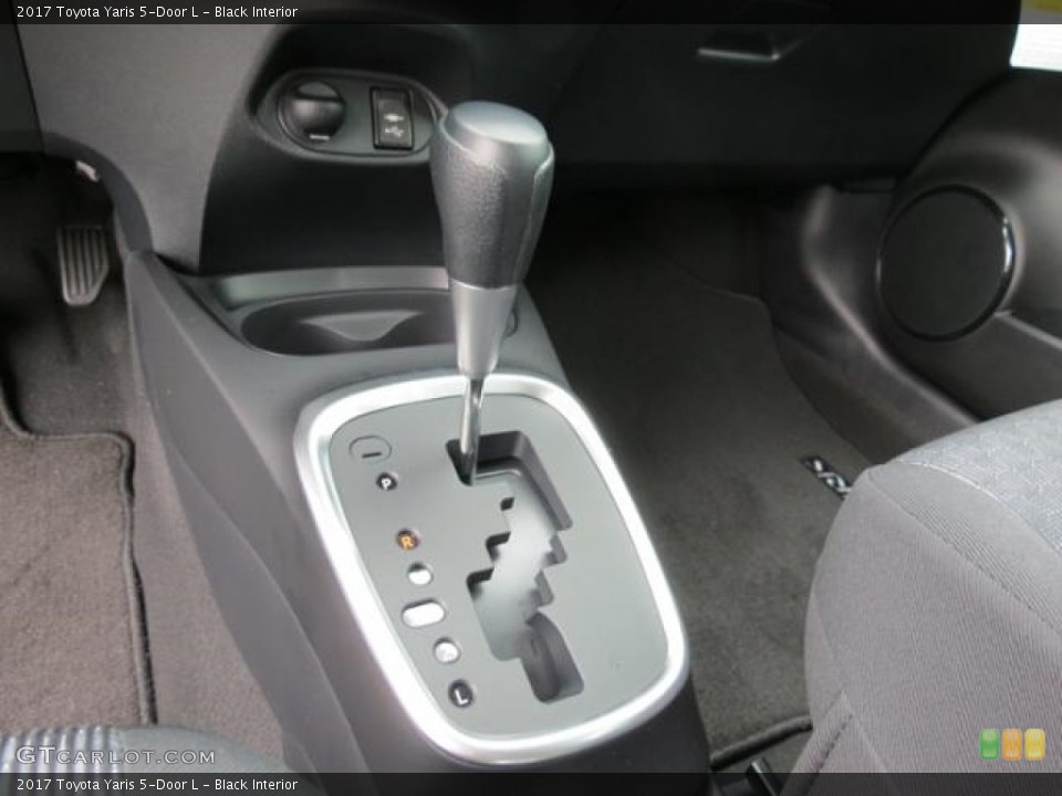 Black Interior Transmission for the 2017 Toyota Yaris 5-Door L #115972888