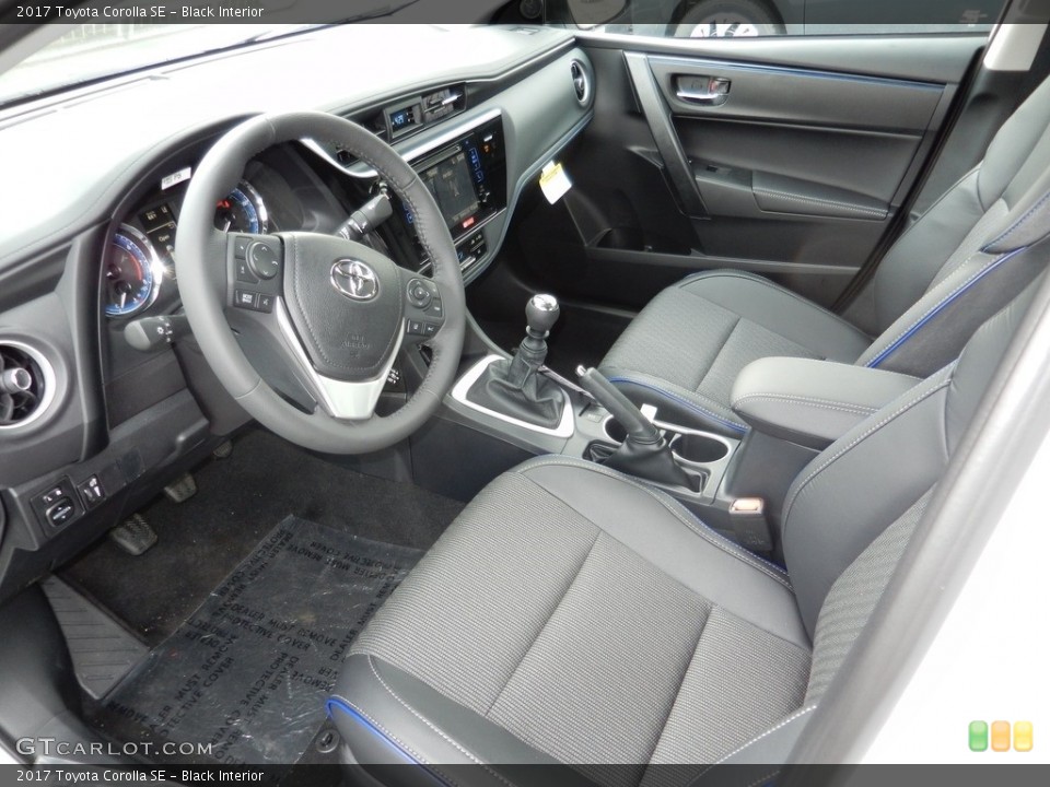 Black Interior Photo for the 2017 Toyota Corolla SE #115973903