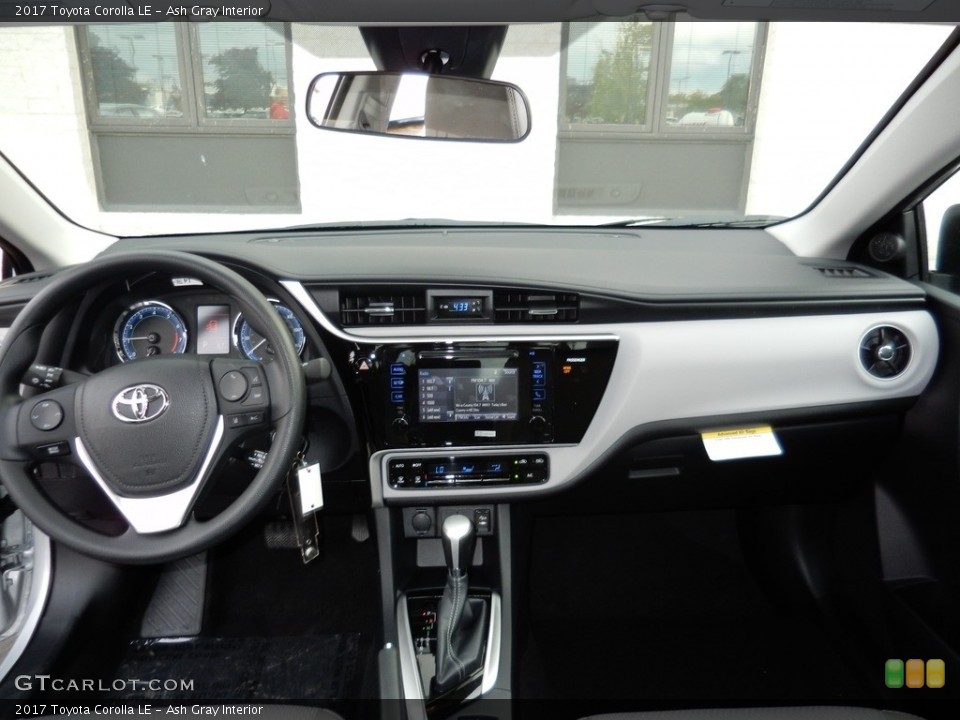 Ash Gray Interior Dashboard for the 2017 Toyota Corolla LE #115974113
