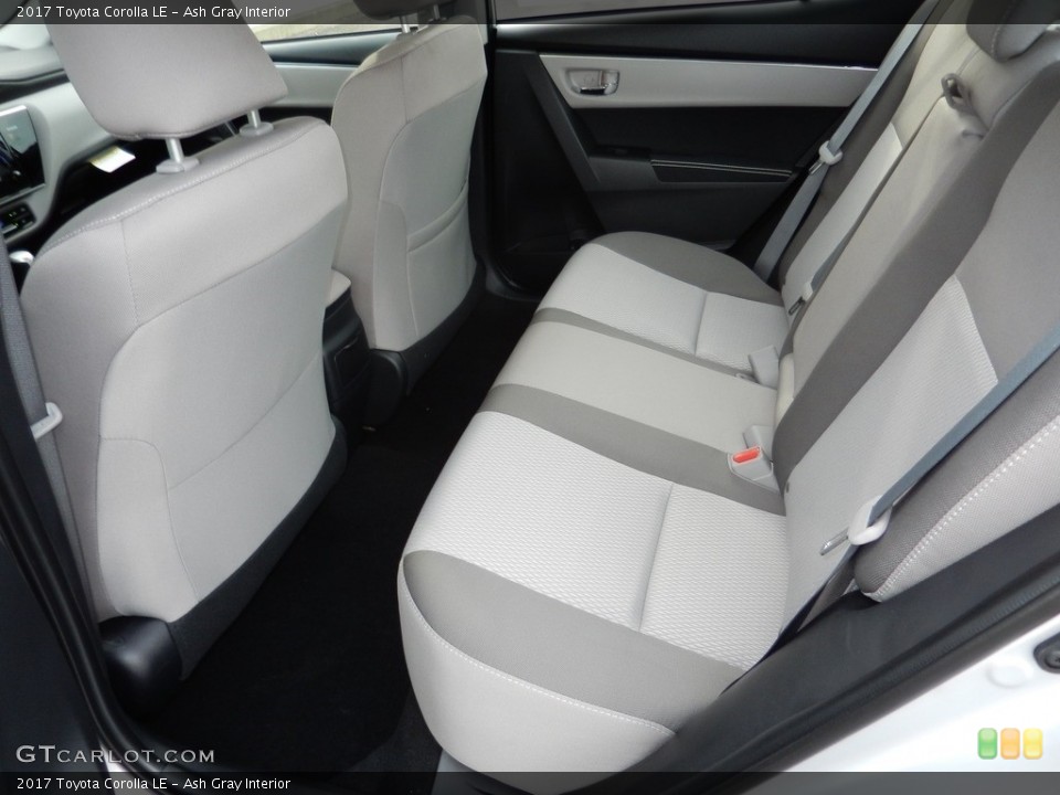 Ash Gray Interior Rear Seat for the 2017 Toyota Corolla LE #115974137