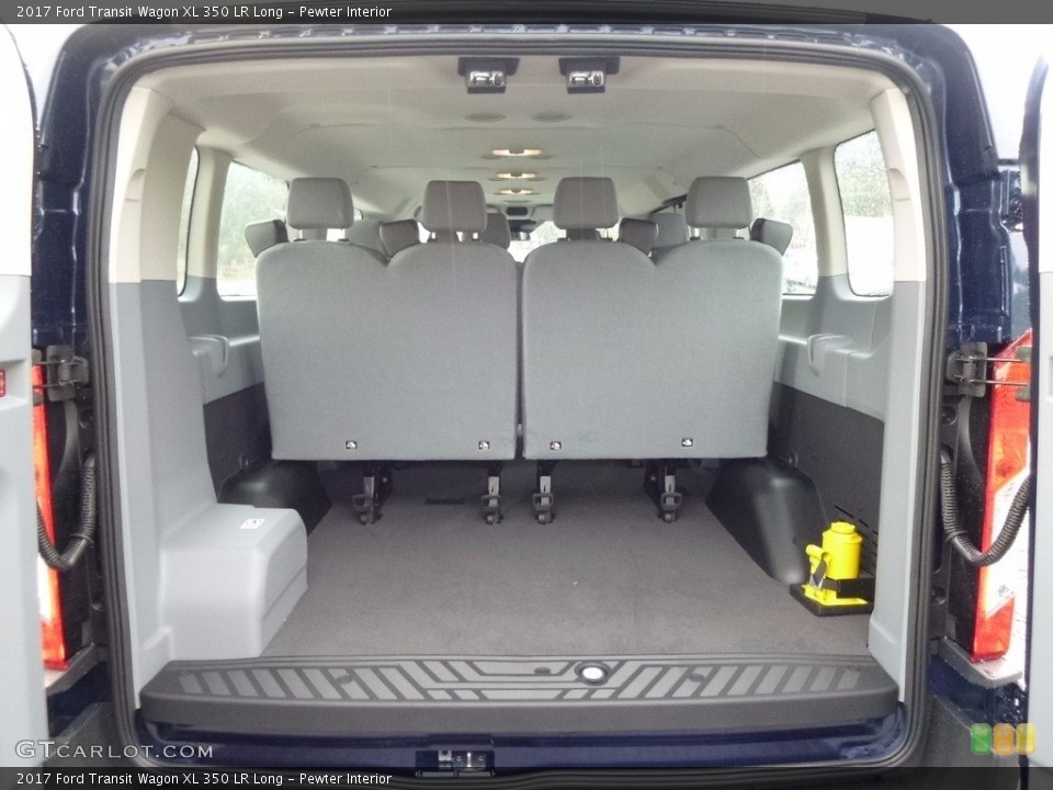 Pewter Interior Rear Seat for the 2017 Ford Transit Wagon XL 350 LR Long #115981799
