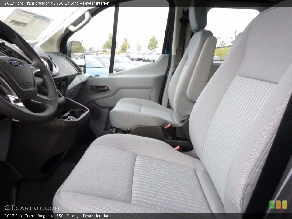 Pewter Interior Photo for the 2017 Ford Transit Wagon XL 350 LR Long #115981931
