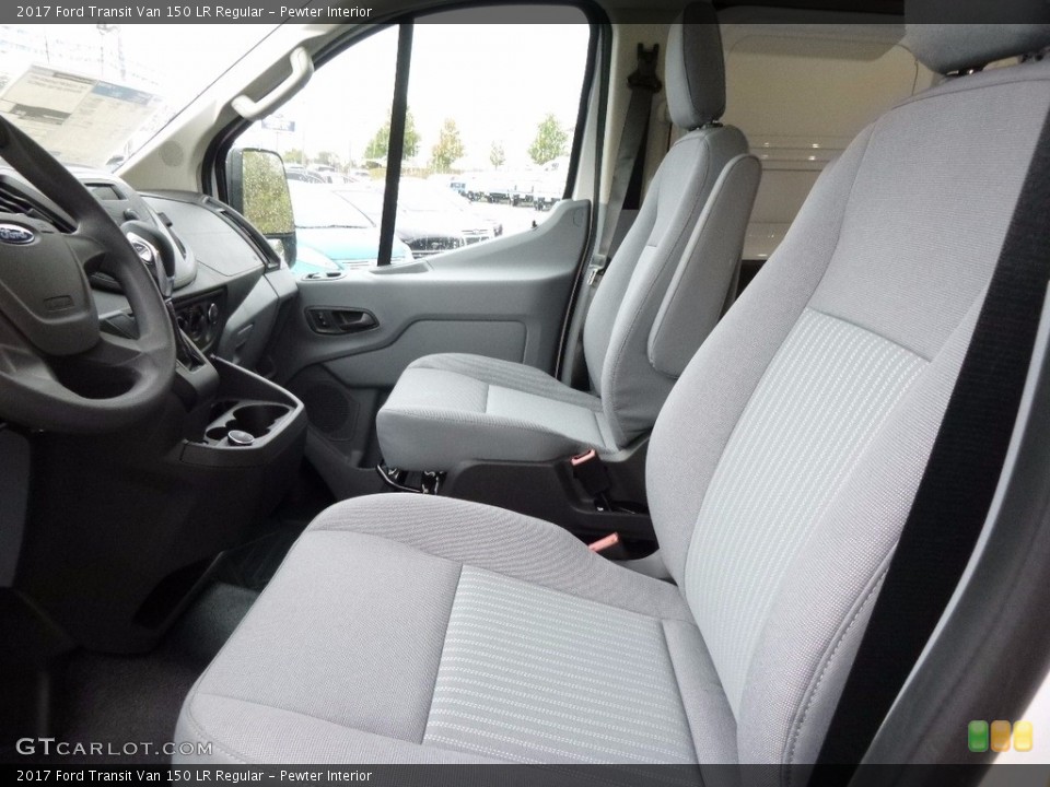 Pewter Interior Front Seat for the 2017 Ford Transit Van 150 LR Regular #115982324