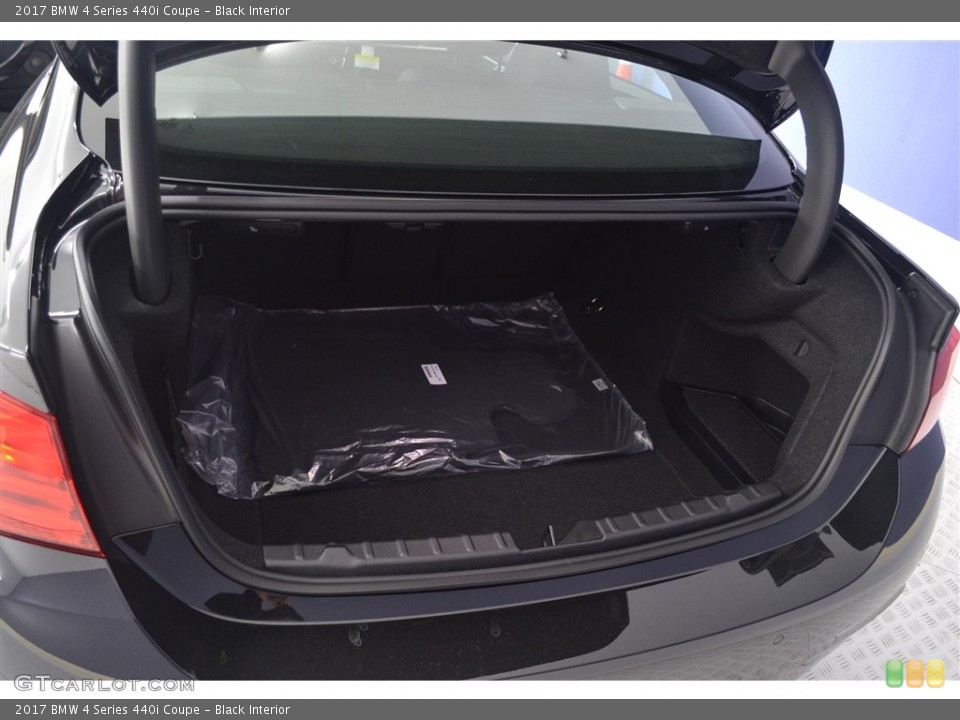 Black Interior Trunk for the 2017 BMW 4 Series 440i Coupe #115984454