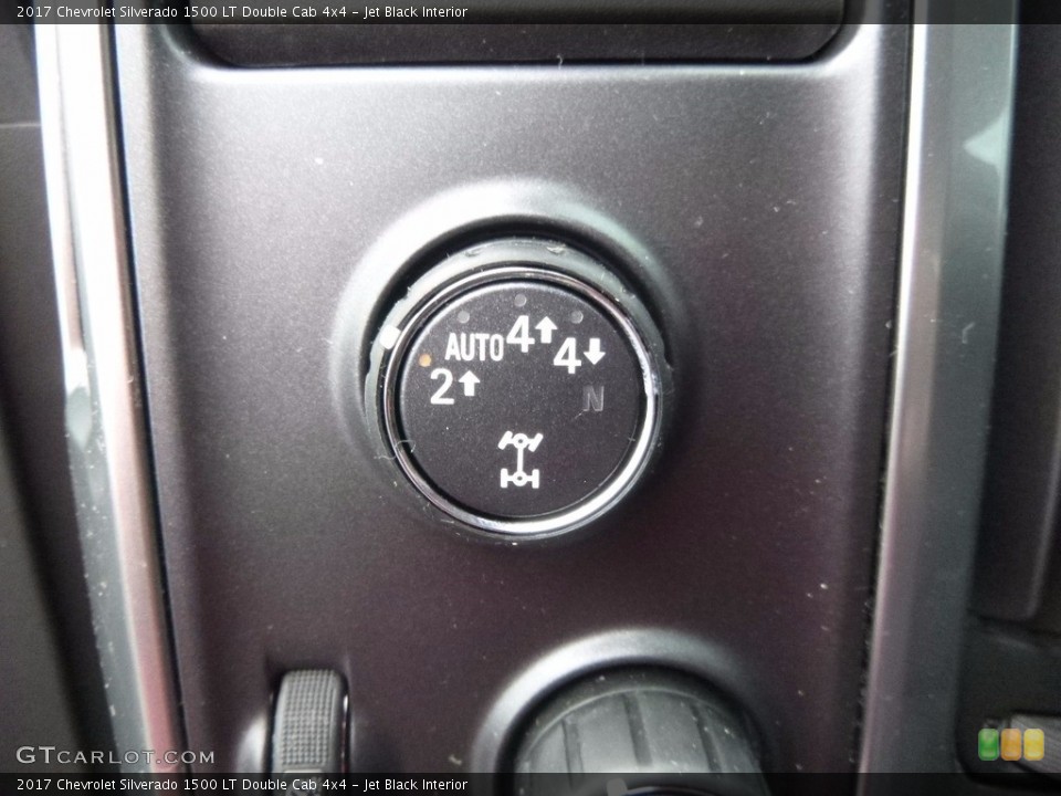 Jet Black Interior Controls for the 2017 Chevrolet Silverado 1500 LT Double Cab 4x4 #115987727