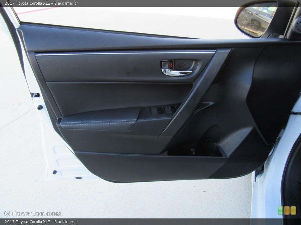 Black Interior Door Panel for the 2017 Toyota Corolla XLE #115988489