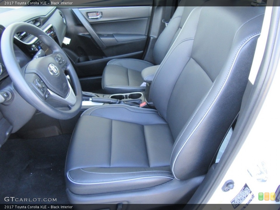 Black Interior Photo for the 2017 Toyota Corolla XLE #115988522