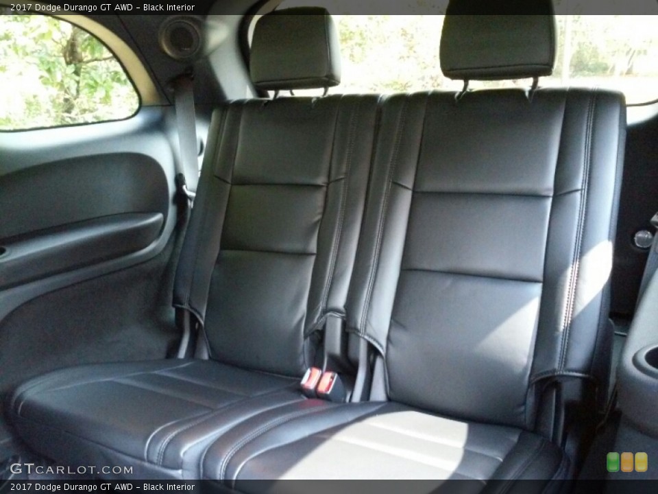 Black Interior Rear Seat for the 2017 Dodge Durango GT AWD #115989200