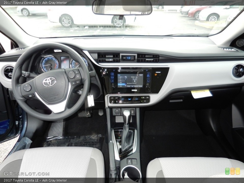Ash Gray Interior Dashboard for the 2017 Toyota Corolla LE #115989785