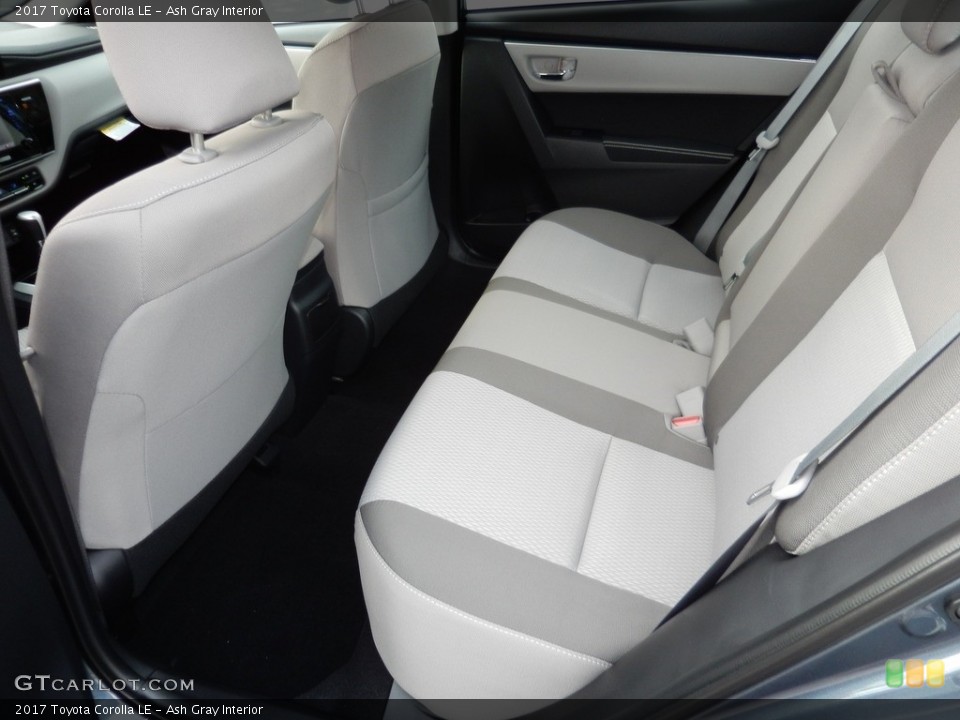 Ash Gray Interior Rear Seat for the 2017 Toyota Corolla LE #115989797