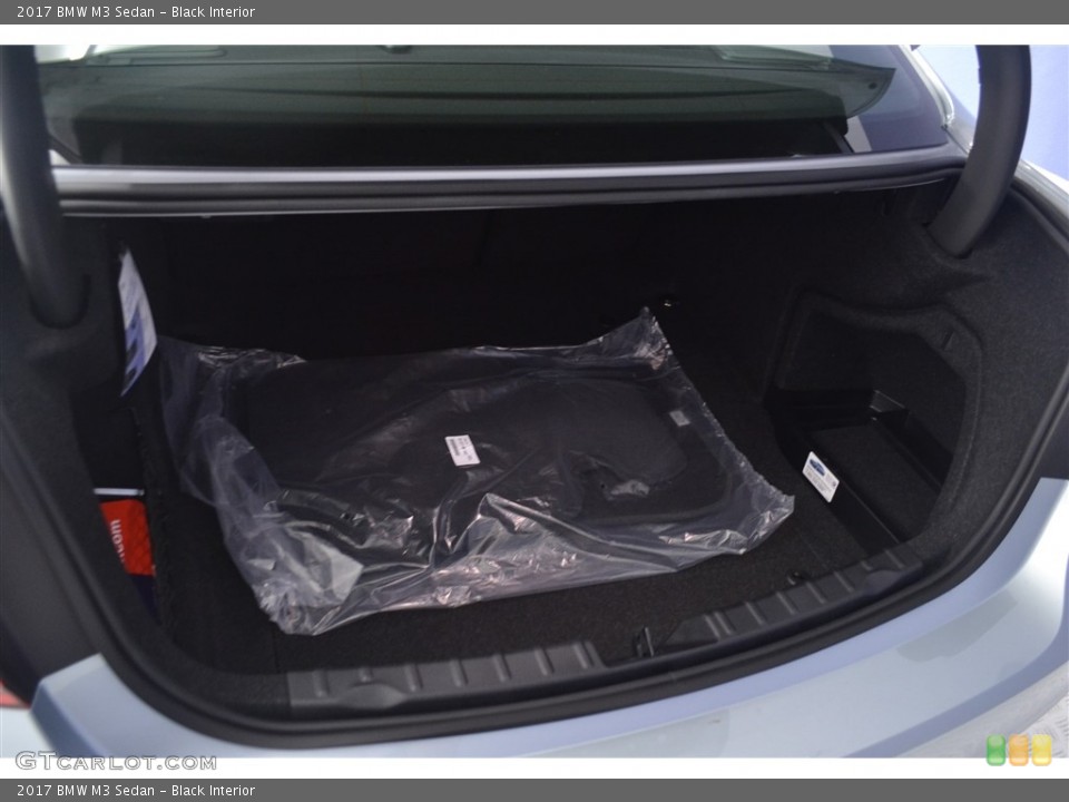 Black Interior Trunk for the 2017 BMW M3 Sedan #115997268
