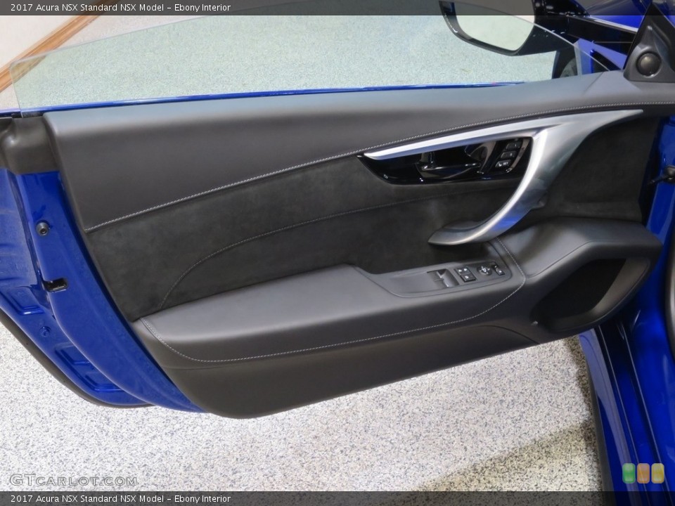 Ebony Interior Door Panel for the 2017 Acura NSX  #115998711