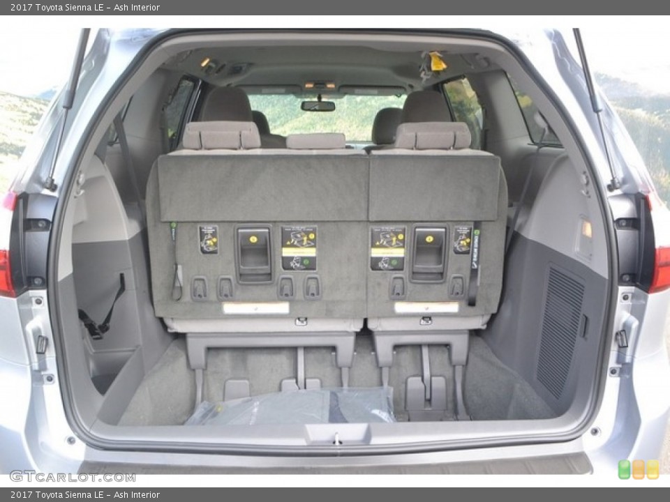 Ash Interior Trunk for the 2017 Toyota Sienna LE #116000901