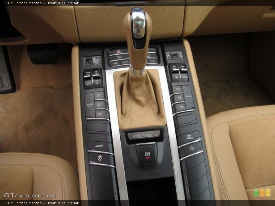Luxor Beige Interior Transmission for the 2015 Porsche Macan S #116002851