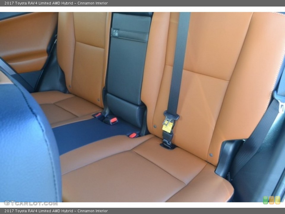 Cinnamon Interior Rear Seat for the 2017 Toyota RAV4 Limited AWD Hybrid #116004096