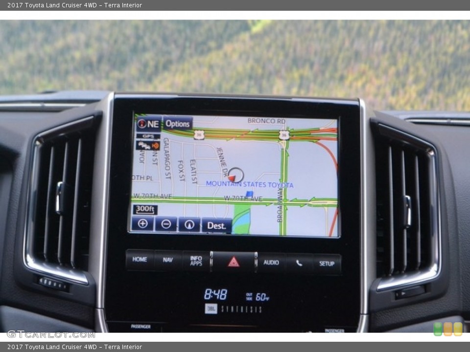 Terra Interior Navigation for the 2017 Toyota Land Cruiser 4WD #116004900