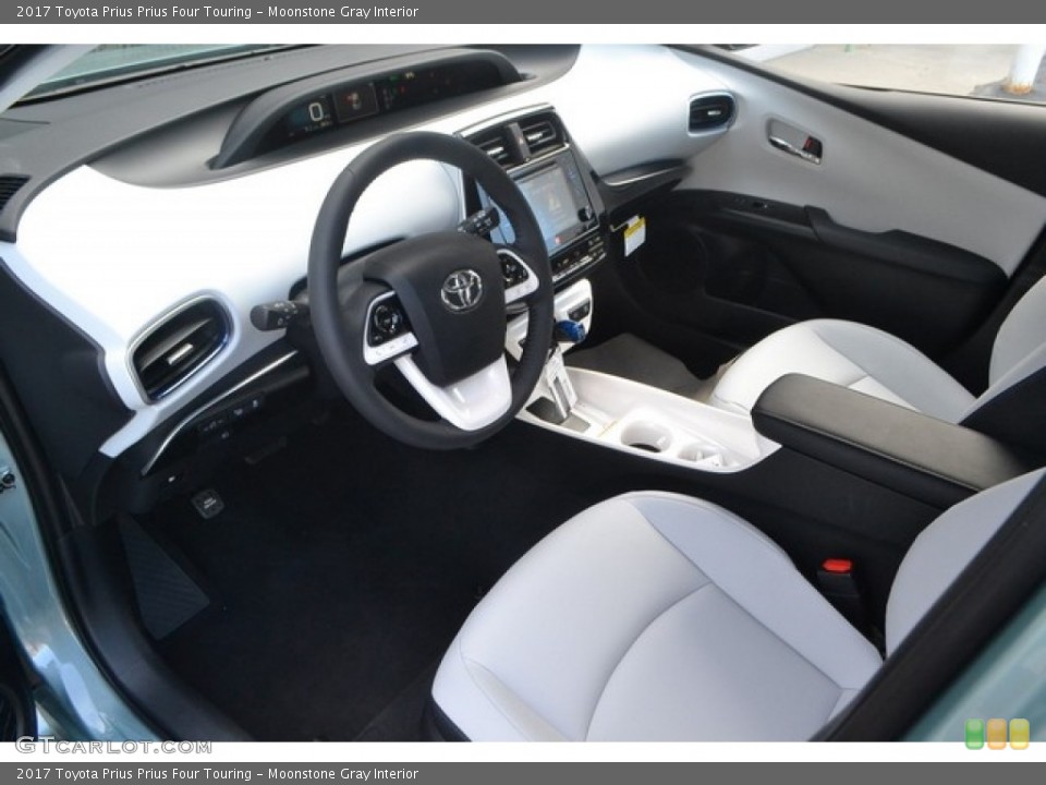 Moonstone Gray Interior Photo for the 2017 Toyota Prius Prius Four Touring #116005101