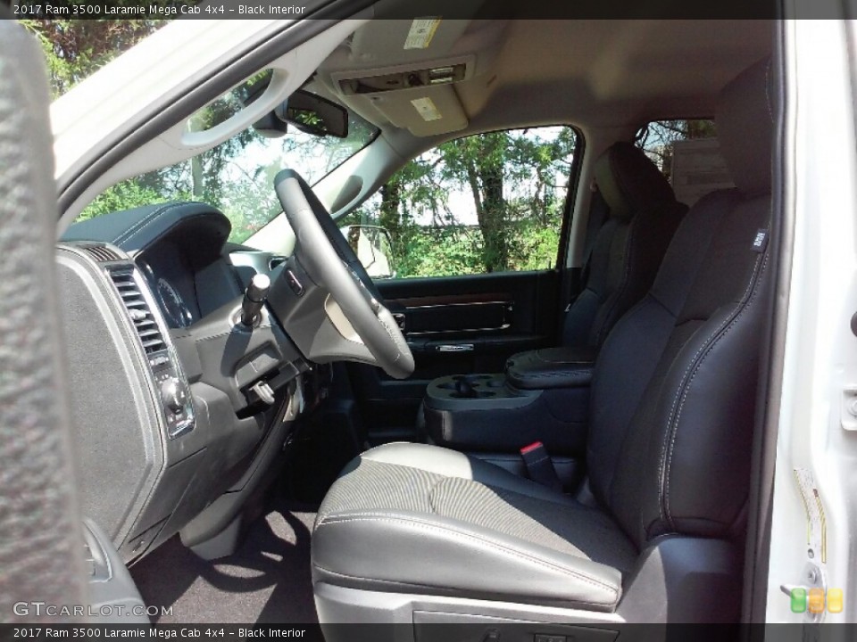 Black Interior Photo for the 2017 Ram 3500 Laramie Mega Cab 4x4 #116008605