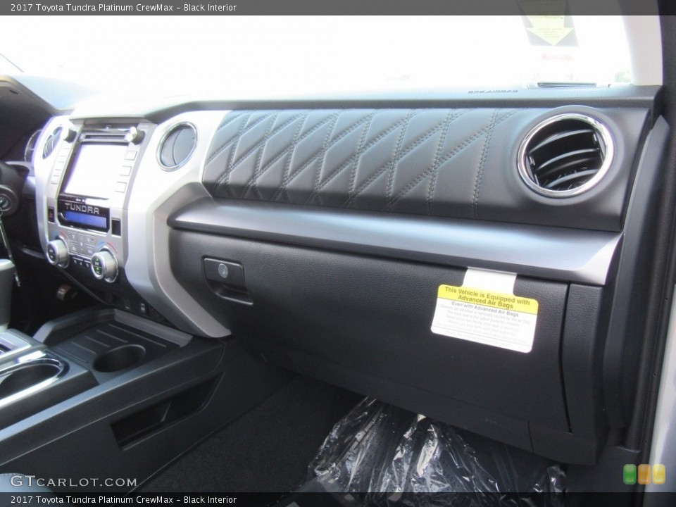 Black Interior Dashboard for the 2017 Toyota Tundra Platinum CrewMax #116008872