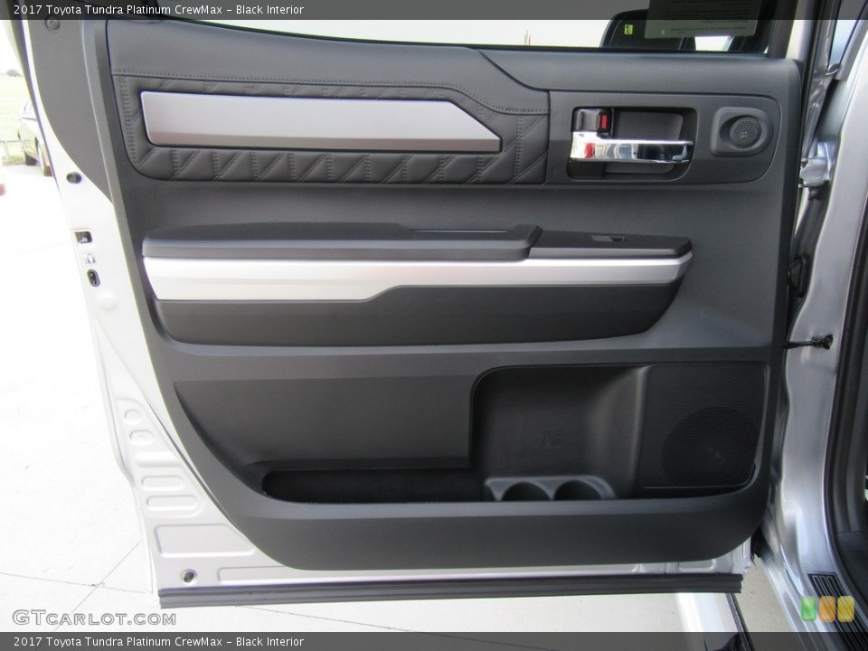 Black Interior Door Panel for the 2017 Toyota Tundra Platinum CrewMax #116008893