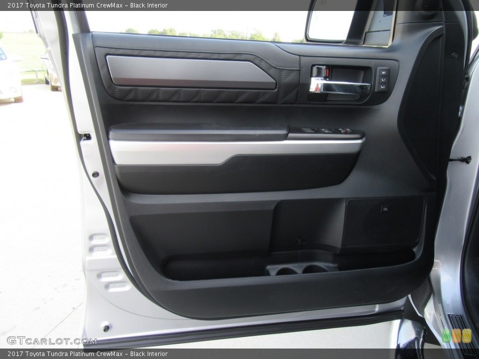 Black Interior Door Panel for the 2017 Toyota Tundra Platinum CrewMax #116008935