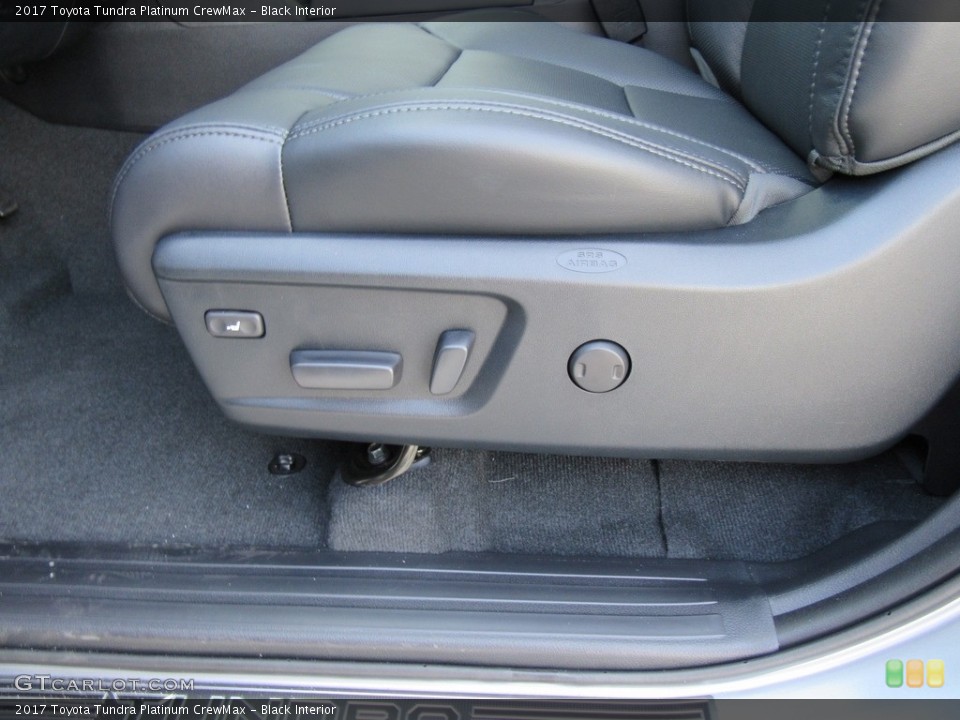 Black Interior Front Seat for the 2017 Toyota Tundra Platinum CrewMax #116009004