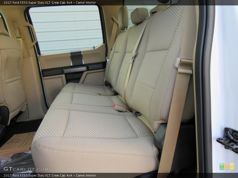 Camel Interior Rear Seat for the 2017 Ford F350 Super Duty XLT Crew Cab 4x4 #116012364