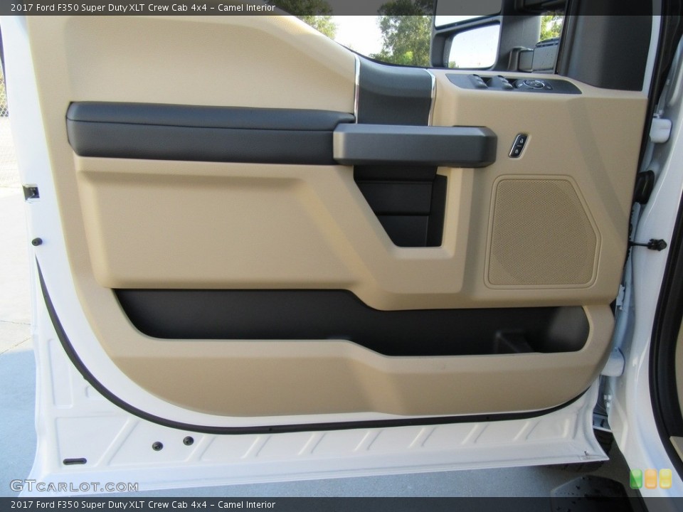 Camel Interior Door Panel for the 2017 Ford F350 Super Duty XLT Crew Cab 4x4 #116012388