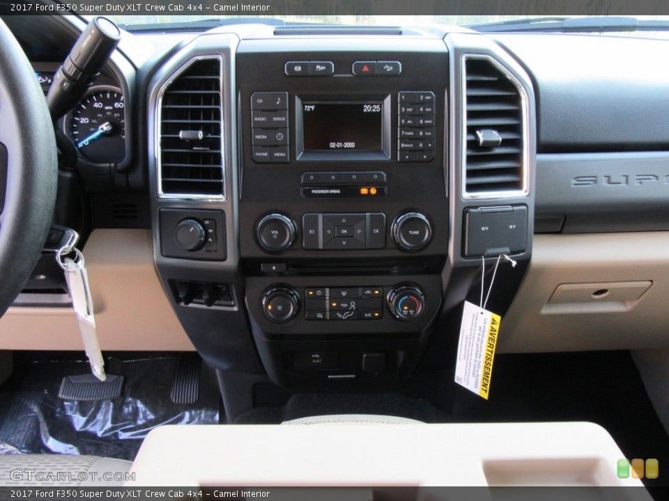 Camel Interior Controls for the 2017 Ford F350 Super Duty XLT Crew Cab 4x4 #116012508