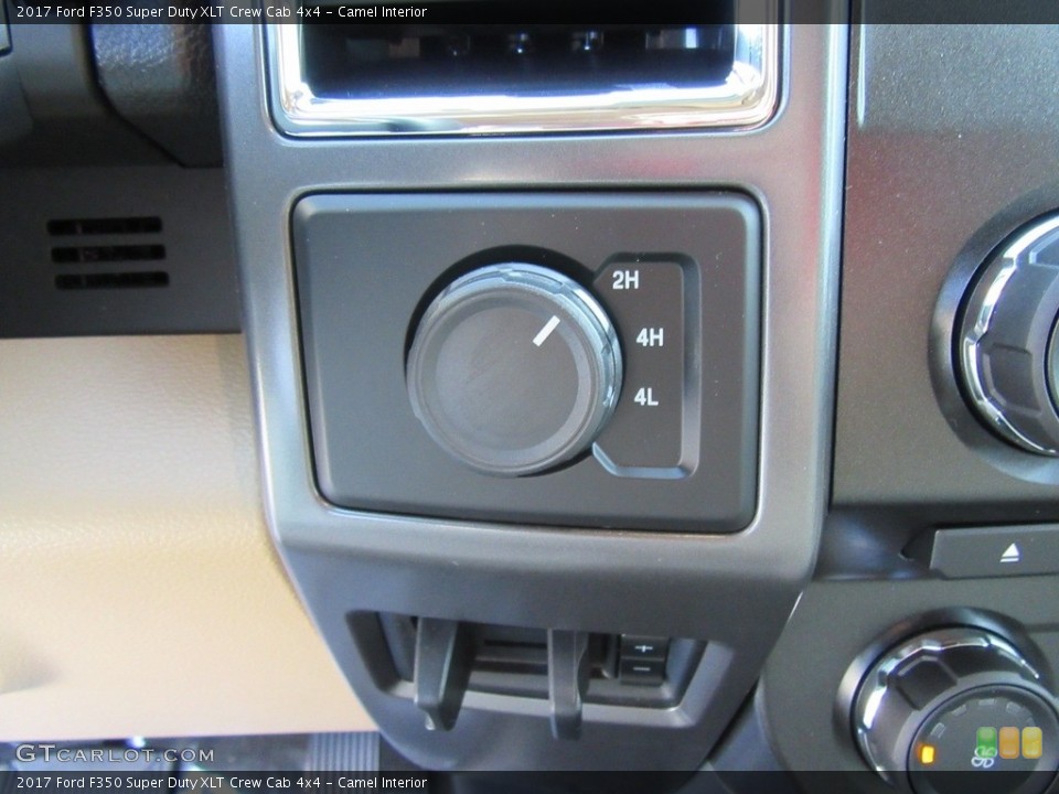 Camel Interior Controls for the 2017 Ford F350 Super Duty XLT Crew Cab 4x4 #116012601