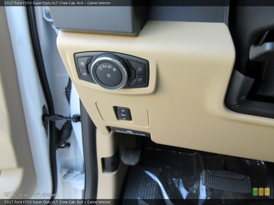 Camel Interior Controls for the 2017 Ford F350 Super Duty XLT Crew Cab 4x4 #116012697