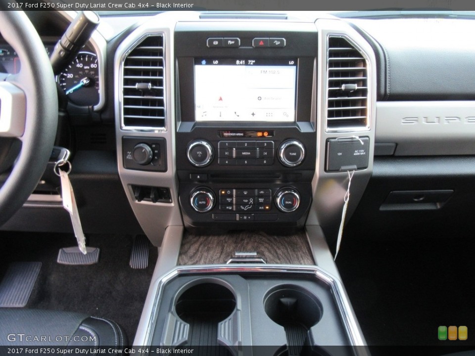 Black Interior Controls for the 2017 Ford F250 Super Duty Lariat Crew Cab 4x4 #116013300