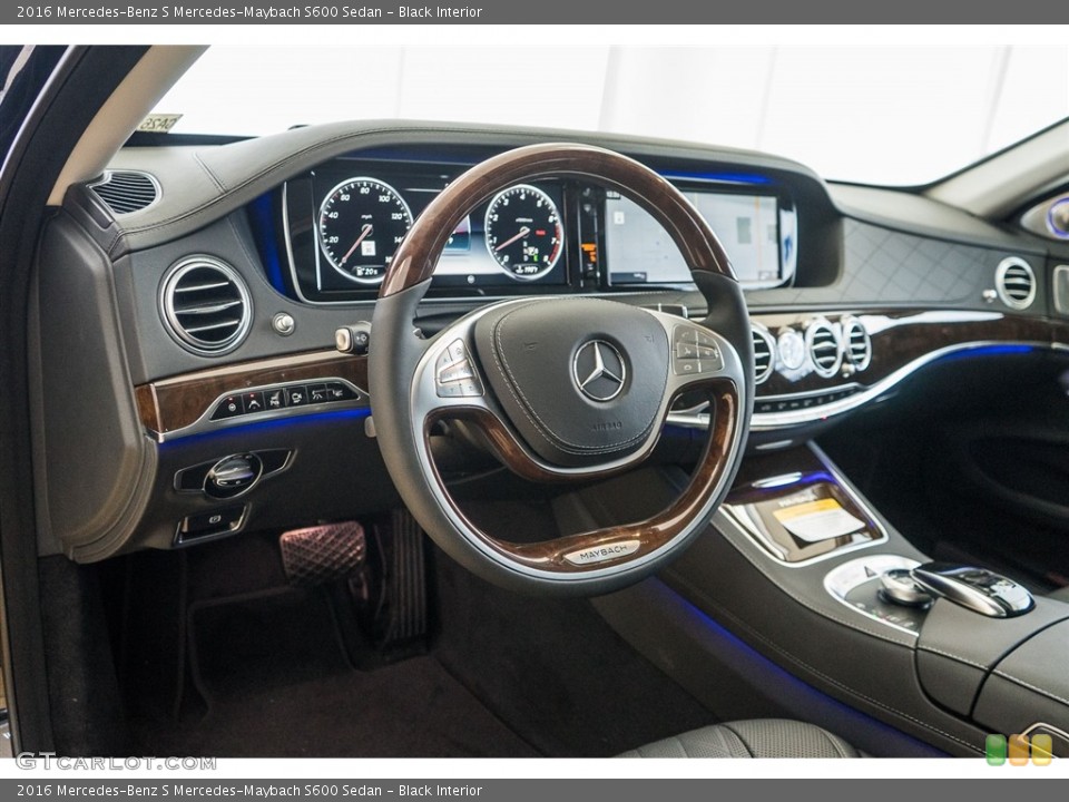 Black 2016 Mercedes-Benz S Interiors