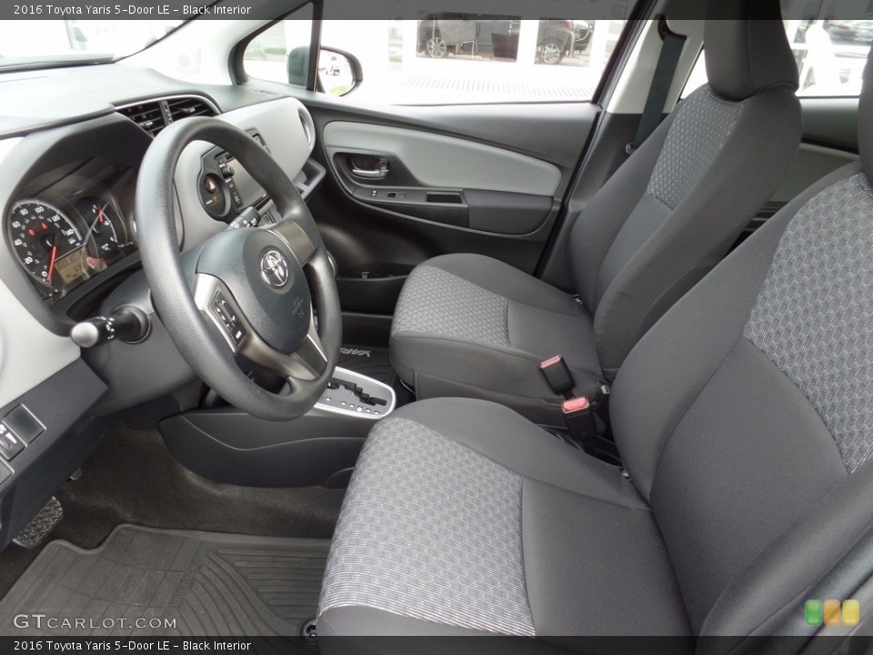 Black Interior Photo for the 2016 Toyota Yaris 5-Door LE #116015379