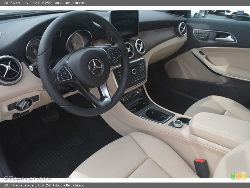 Beige Interior Photo for the 2017 Mercedes-Benz GLA 250 4Matic #116018472